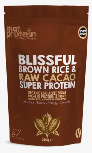 Blissful Brown Rice And Raw Cacao Super Protein