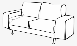 Sofa Clipart - Clip Art