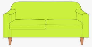 This Free Clipart Png Design Of Sofa Clipart Has - Couch