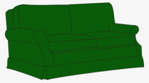 Green Couch Clipart