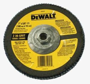 Dewalt 60 Grit Flap Disc - Dewalt 7 Inch Diameter X 5/8-11 Threaded Hole Coated