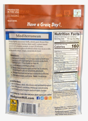 Quinoa & Brown Rice - Hodgson Mill Quinoa And Brown Rice Nutrition
