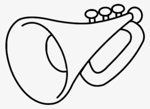 Trumpet Coloring Page