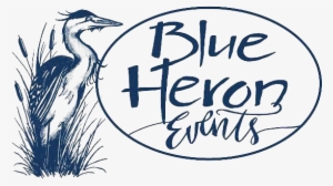 Blue Heron Events Greencastle, Pa Blue Logo - Blue Heron Events From Scratch Catering& Event