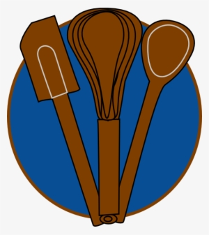 Colorful Baking Utensils Clip Art - Clip Art