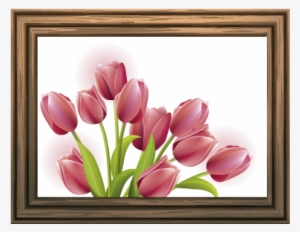 Cuadro - Tulips Flowers Clip Art