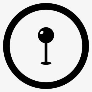 Pin Of Map In Circular Button Comments - Plus Circle Icon Png