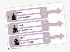 Spooky Luggage Tagscover - Bag Tag