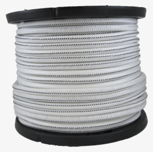1/2″ Bungee Shock Cord White With Black Tracer - Bungee Cord