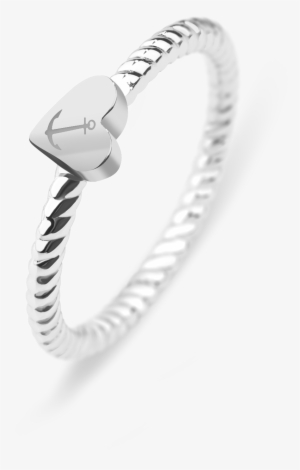 Paul Hewitt Ring Rope Anchor Love Ip Rose Gold Stainless