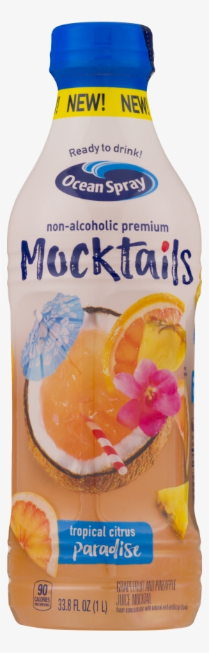 Ocean Spray Mocktails, Tropical Citrus Paradise,