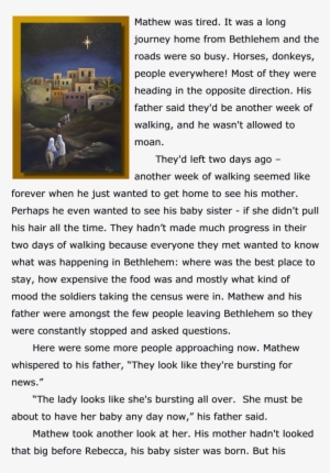 Free Childrens Bible Story - Short Christmas Story For Kids