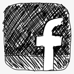 Facebook Sketch - Facebook Logo Sketch Png