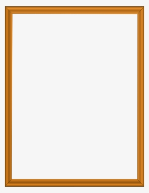 Free Black Wood Frame Png - Picture Frame