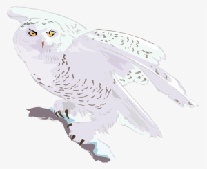 Flying Owl - Snowy Owl