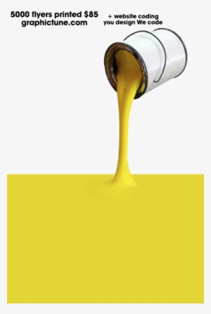 Share This Image - Paint Bucket Pour Png