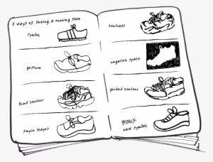 You Can Make Sketches In A Sketchbook, On A Piece Of - Cartoon