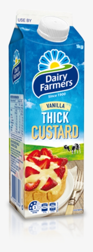 Pouring Custard - Dairy Farmers Vanilla Custard 1kg