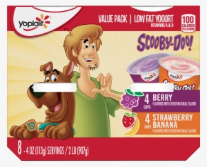 Yoplait Kid Yogurt, Scooby-doo Variety Pack Of Berry - Scooby Doo Yogurt