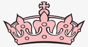 Pink Clip Art At Clker Com Vector - Transparent Background King Crown