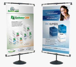Os Banners E Faixas São Materiais Publicitários De - Banner 80x120cm