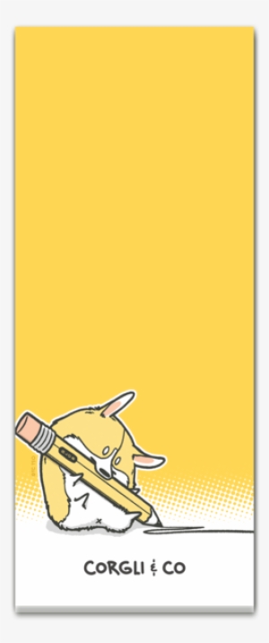 Corgli Pencil Notepad - Cartoon