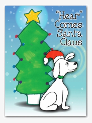 Dog In A Santa Hat - Santa Claus