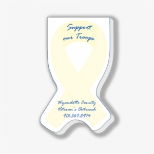 Yellow Ribbon Notepad - Guitar String