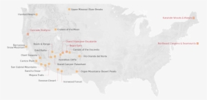 National Monuments At Risk - Us State Map Transparent Background