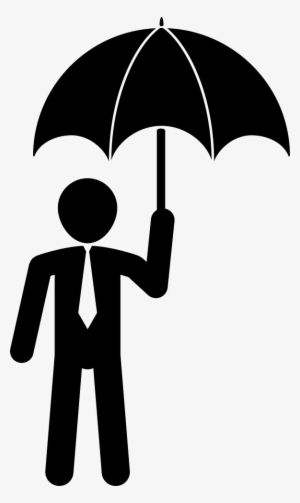 Businessman With Umbrella Comments - Businessperson