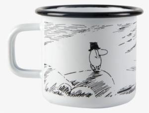 Makia X Moomin, Enamel Mug, 3,7 Dl, Solitude - Moomins