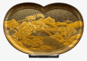 Japanese Lacquer Tray - Japanese Lacquerware