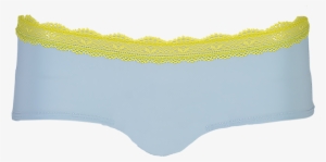 Boyleg Brief Lace Paleblue - Blue