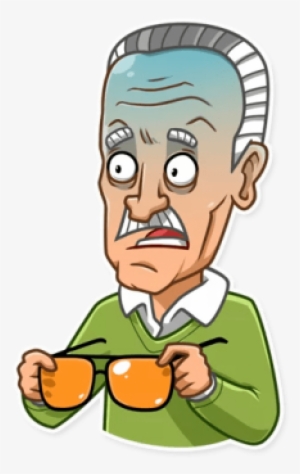 Omg Dazed Overwhelmev Slaphappy Ohmygod Released Scared - Sticker Stan Lee Telegram