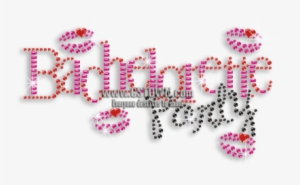 Wonderful Bachelorette Party Iron-on Rhinestone Transfer - Iron On Rhinestone Transfer