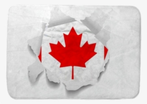 Canada Flag On A Torned Wrinkled Crumbled Grunge Paper - Canada Flag Tattoo