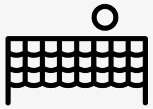 Volleyball Net Vector - Keyboard Png Icon Black