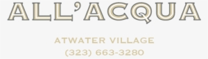 Allacqua-logo - Graphics