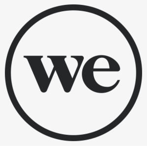 Black Circular Logo - Wework Logo Png