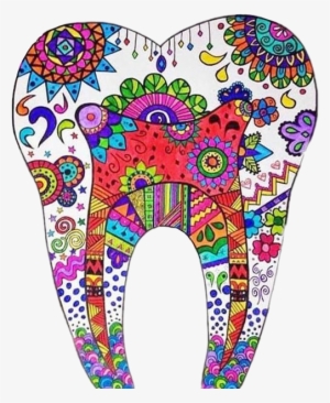 Muela Mandala Tooth Dentista Ortodoncia - Fondos De Pantalla Para Odontologos