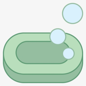 The Icon Is Shaped Like An Oval With Another Oval Inside - Jabon Png