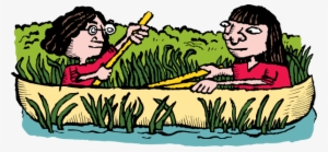 Wild Rice People In Canoe - Zingerman's Roadhouse