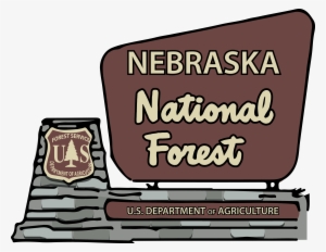 Nebraska National Forest - Monongahela National Forest Sign
