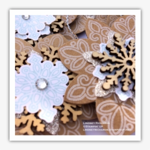 Snowy Flurry And Flurry Of Wishes Tree Decorations, - Chrysanths