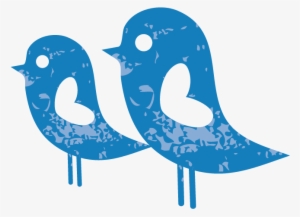 Blue Birds Vector - Muursticker Vogels Met Tak Uitbreidingsset - Afmeting