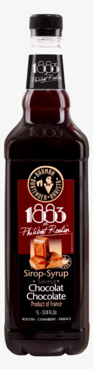 1 Liter Chocolate Syrup - 1883 Routin Raspberry Syrup - 1 Liter ...