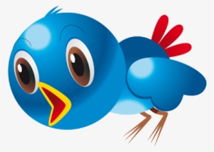 Blue Bird's - Cartoon Bird Png
