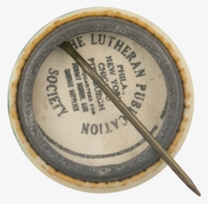 Happy Birthday Blue Birds Button Back Event Button - Gauge