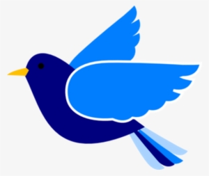 Bluebirds On Fire - Clip Art Blue Birds