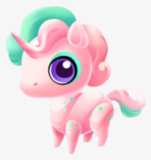 Seafoam Unicorn Baby - Unicorn Fantasy Forest Story